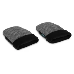 New Østerbro handsken - black strips Vognhandsker