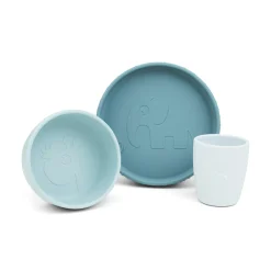 Clearance Stick&Stay spisesæt Deer friends Blå Service