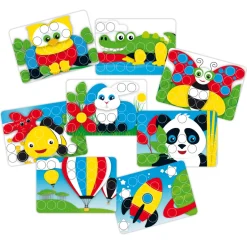 New Stiftmosaik FantaColor Junior (58 dele) Kreasæt