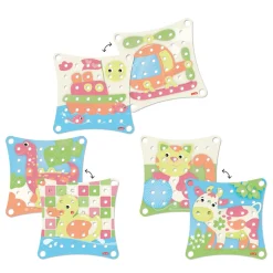 Online Stiftmosaik Play Eco+ Jumbo Peggy Evo (41 dele) Kreasæt