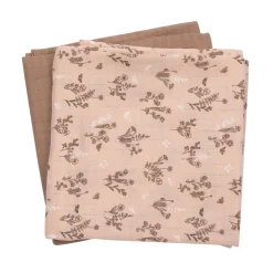 Discount Stofble 2-pak, 75x75 cm - Flora Børn Stofbleer
