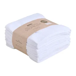 Clearance Stofbleer 8 stk. - hvid Børn Stofbleer & Klude|Stofbleer