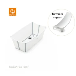 Best Stokke flexibath inkl. newborn support - Hvid Badekar, Stativer & Badestole