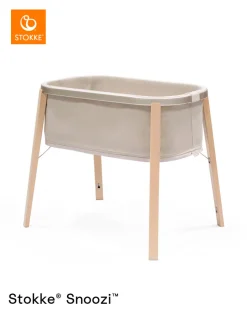 Best Stokke Snoozi - Sandy Beige Børn Vugger