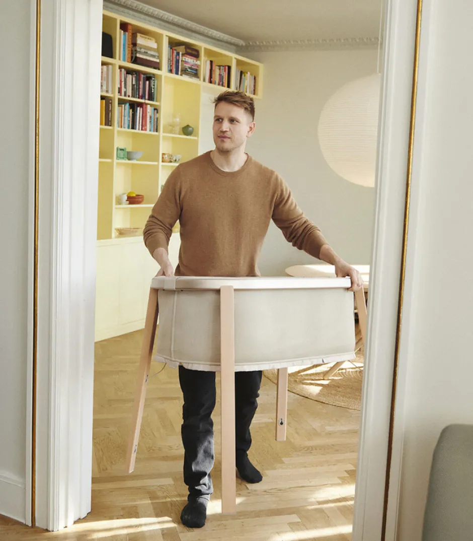 Best Stokke Snoozi - Sandy Beige Børn Vugger