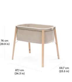Best Stokke Snoozi - Sandy Beige Børn Vugger