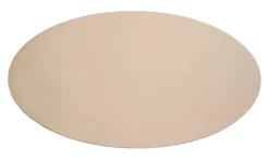 Hot Stoleunderlag i genanvendt PU-læder - warm grey Børn Tilbehør Til Højstole