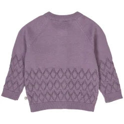 Clearance Strikket Cardigan - Lilac fog Cardigans, Veste & Trøjer