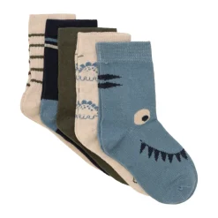 Clearance Strømpe m. mønster (5-pak) - 997 Strømper|Multipack