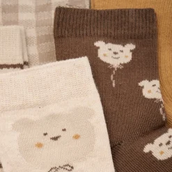 Clearance Strømpe m. mønster (5-pak) - 256 Strømper|Multipack