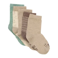 Hot Strømpe m. mønster (5-pak) - Sandshell Strømper|Multipack