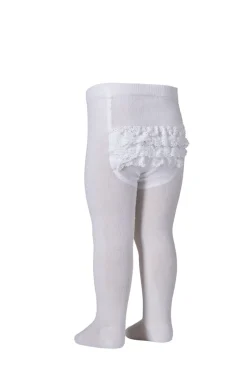 Online Strømpebukser Rumba Med Blonde - 1 Hvid Strømpebukser