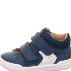 Outlet SUPERFREE - BLUEWHITE Sneakers Med Velcro