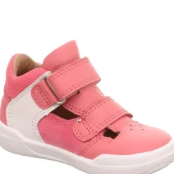 Clearance Superfree - Pink/white Sandaler Med Lukket Tå