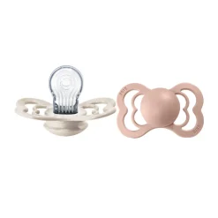 Hot Supreme 2pk.6-18 mdr. ivory / blush silicone Sutter