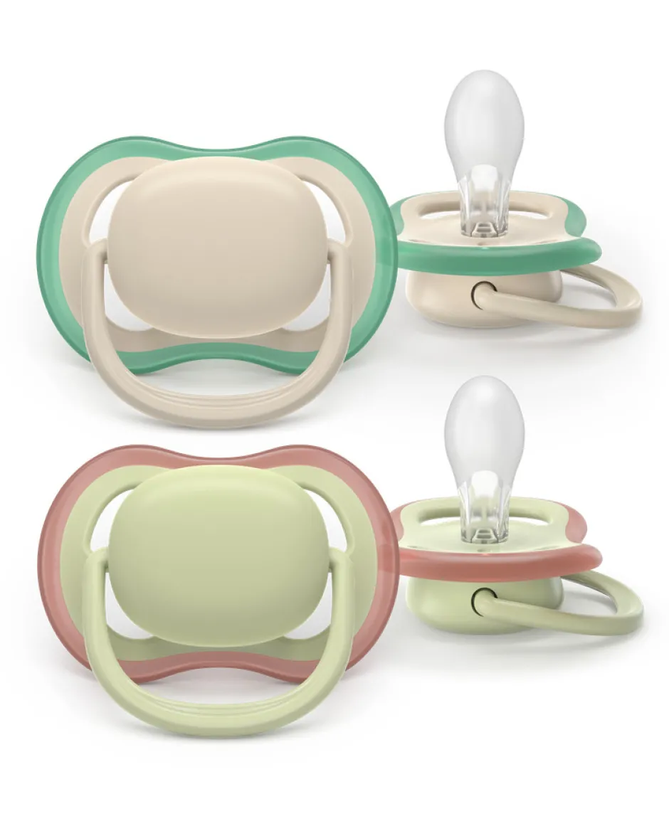 Outlet Sut Ultra air, 6-18 m, lys beige/lysegrøn Sutter