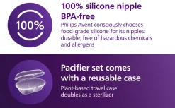 Discount Sut Ultra air, Nat, 0-6 m, lyseblå/lysegrøn Sutter