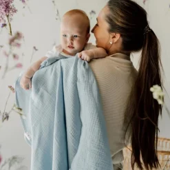 Svøb, lyseblå Børn Svøb