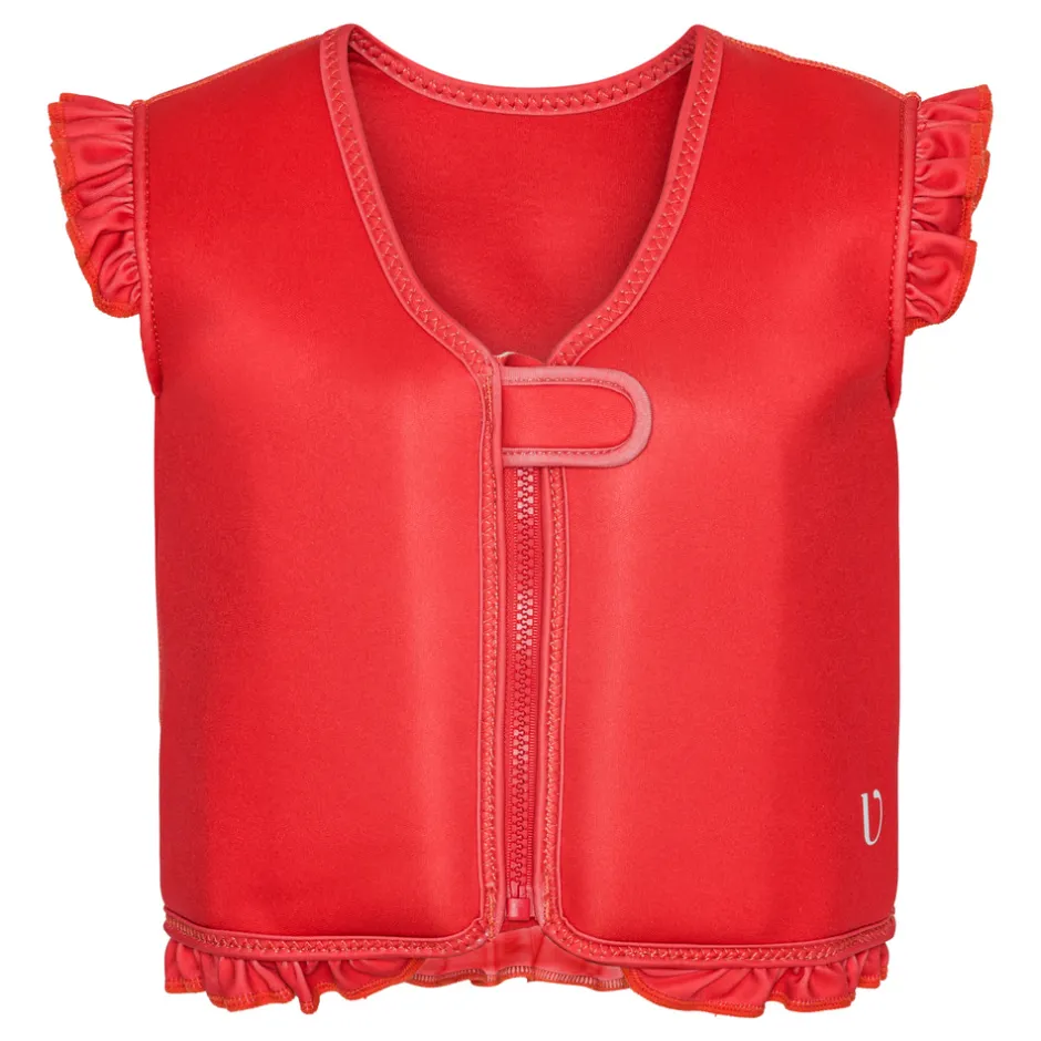 New Svømmevest - Neopren - Frill - Berry - BERRY Badetilbehør