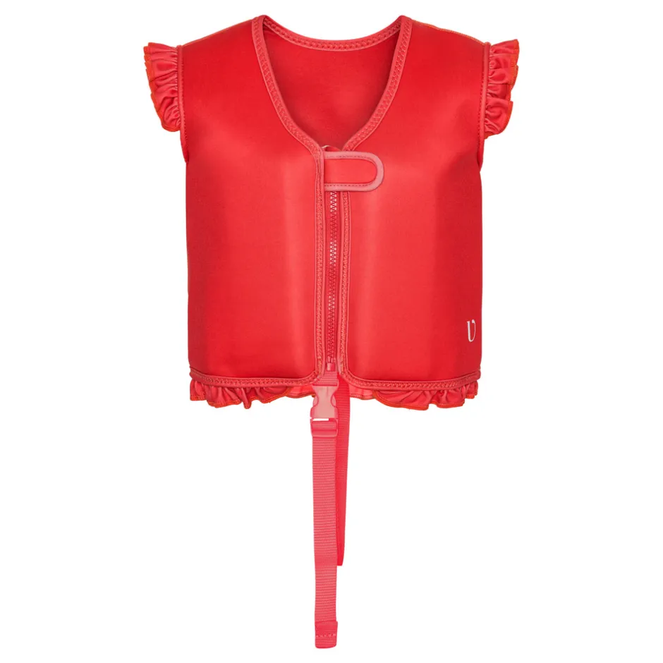 New Svømmevest - Neopren - Frill - Berry - BERRY Badetilbehør