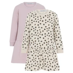 New Sweat kjole langærmet 2-pak - 530 Multipack|Kjoler