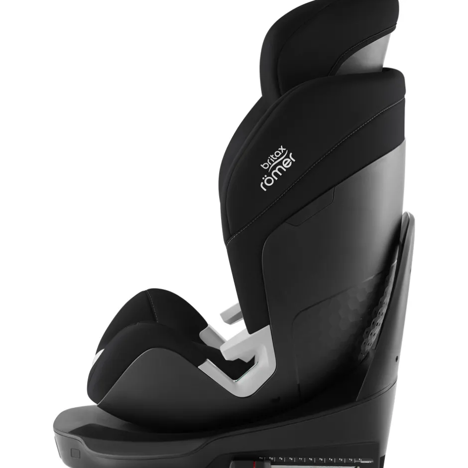Clearance Swivel autostol - Space Black Autostole Med Integreret Baser|Autostole 40-150 Cm (0-12 År)