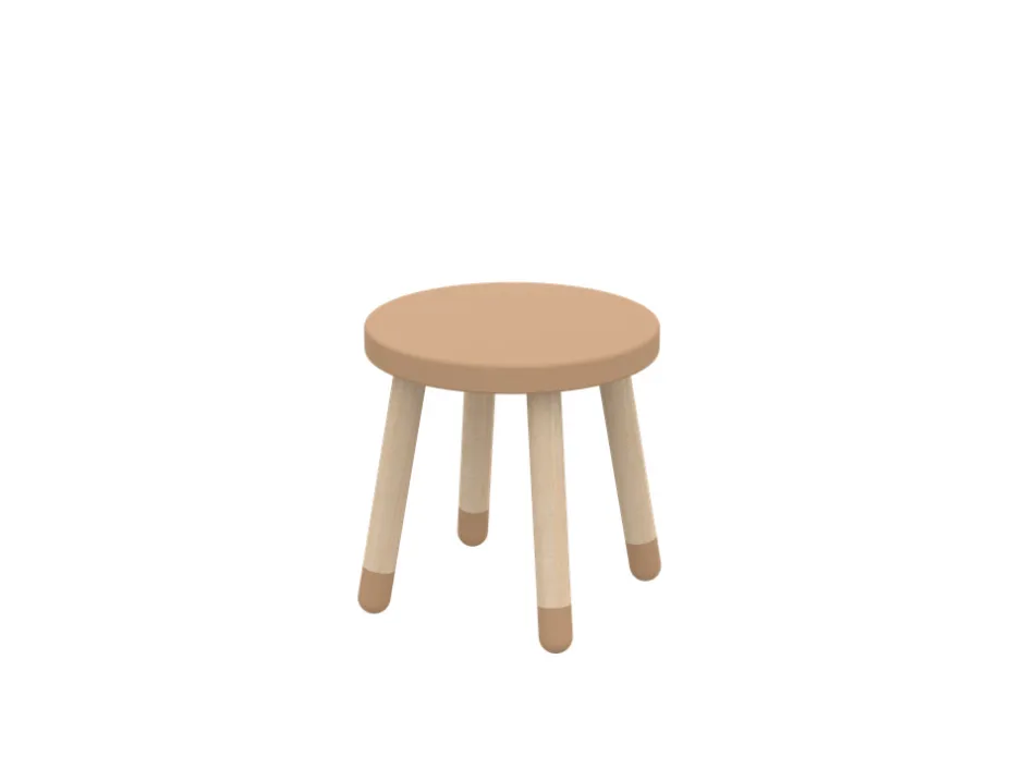 Discount Taburet, Dots, Ø30, Latte Børn Bænke & Skamler