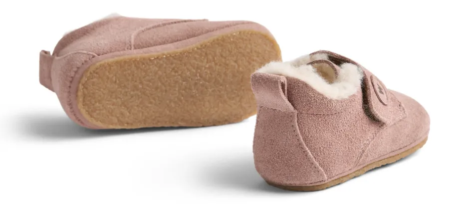 Discount Taj Uld Hjemmesko - Rose powder Hjemmesko
