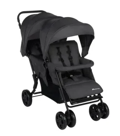 Online Teamy - Mineral graphite Søskende/Tvillingevogne