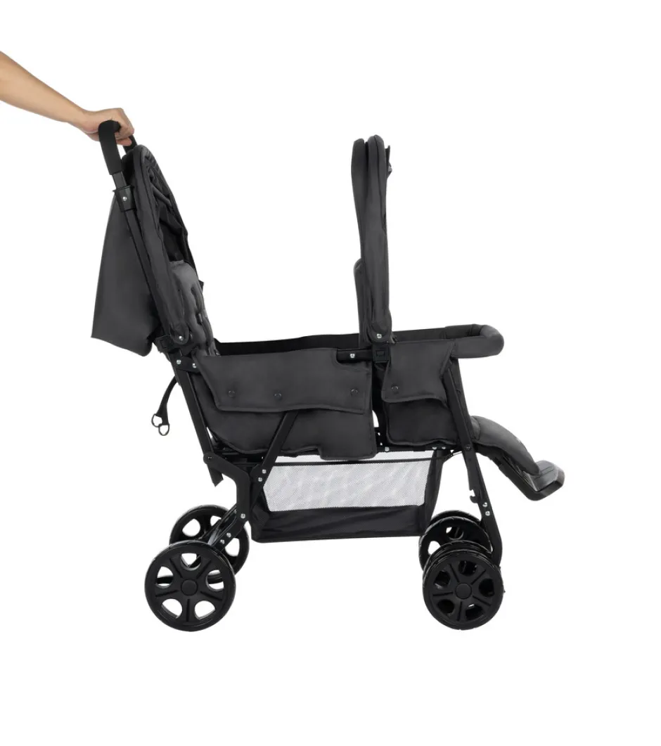 Online Teamy - Mineral graphite Søskende/Tvillingevogne