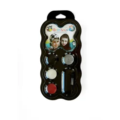 Discount Teatersminke 4 farver - Ridder & Vampyr Ansigtsmaling