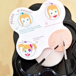 Discount Teatersminke 4 farver - Ridder & Vampyr Ansigtsmaling