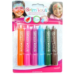 Hot Teatersminke - 6pak Ansigtsmaling