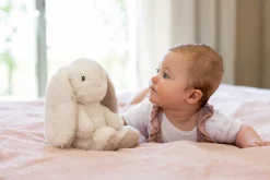 Discount Teddybamse Mocca lille, kanin cremefarve, 25 cm Bamser