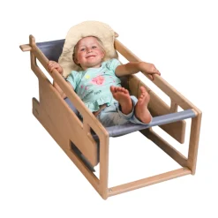 Hot Tekstil til læringstårn - grå Børn Læringstårne