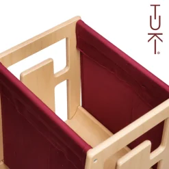 Hot Tekstil til læringstårn - grå Børn Læringstårne