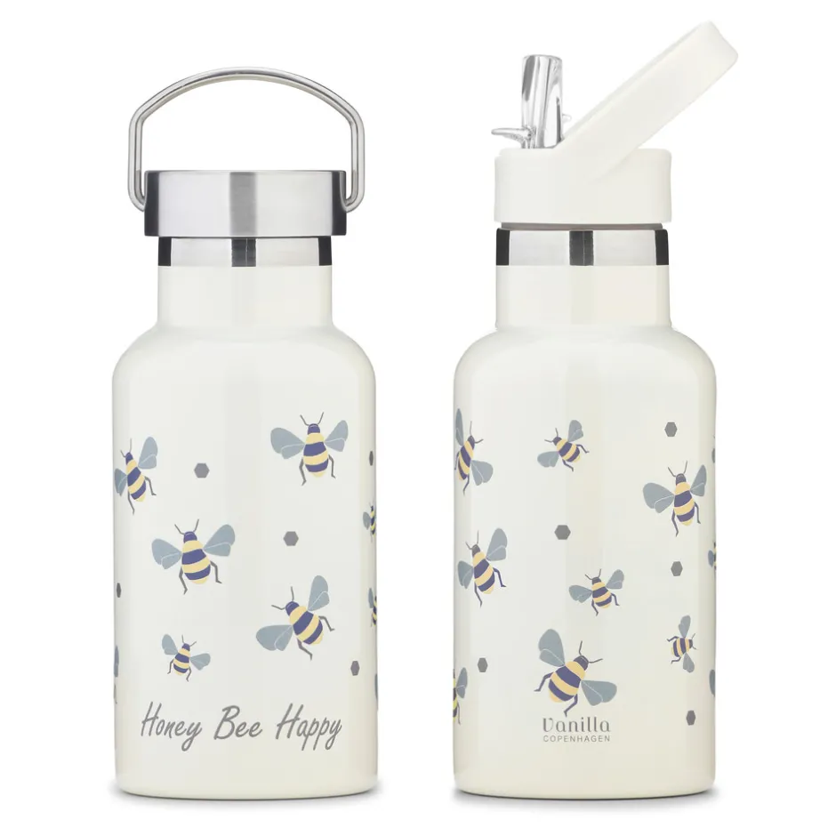 Online Termoflaske rustfrit stål - 350ml - Honeybee Madkasser & Drikkedunke