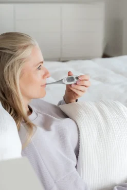 Termometer m. app Plejeartikler Til Baby