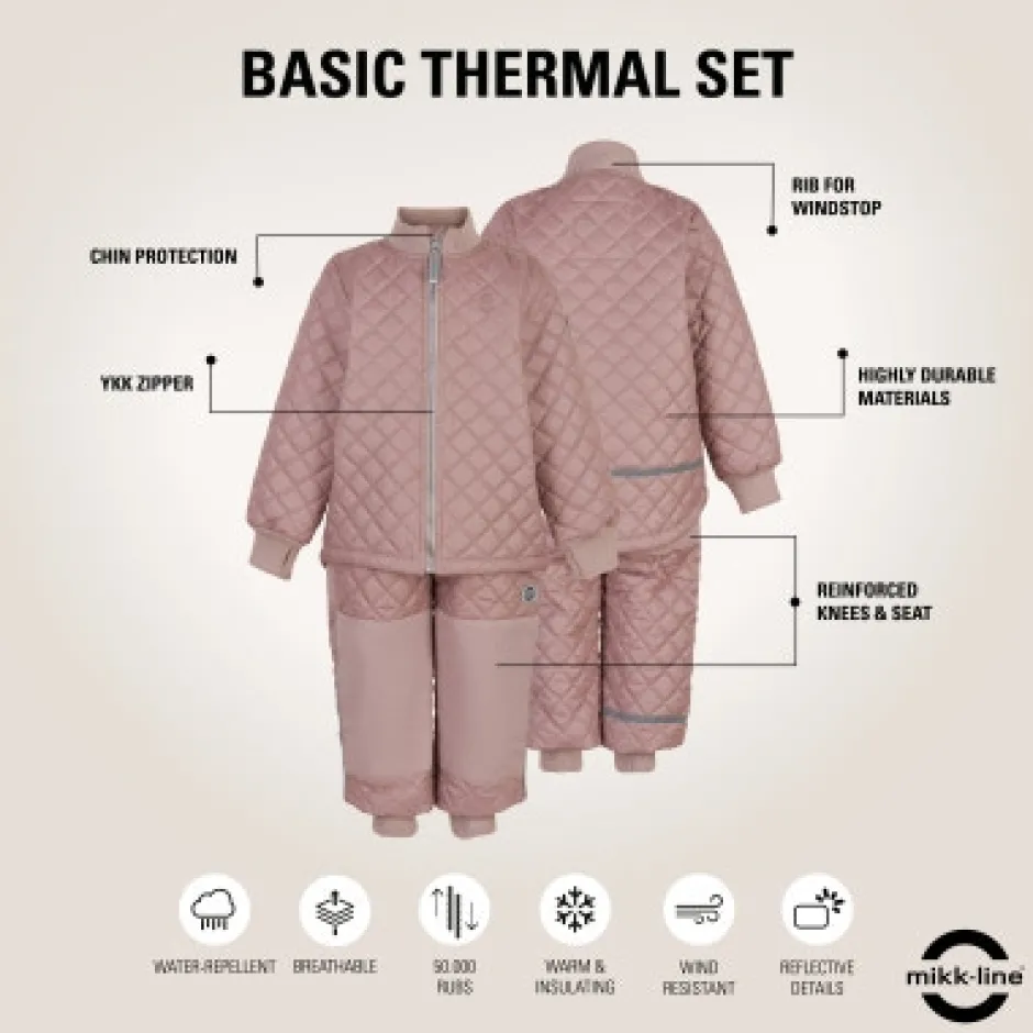 Clearance Termosæt - Adobe Rose Termotøj