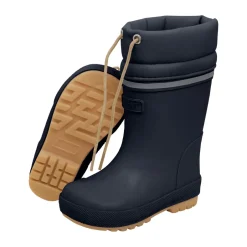 Sale Termostøvler m. Uld lining - Dark Navy Lange Termostøvler