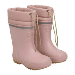 Outlet Termostøvler m. Uld lining - Misty Rose Lange Termostøvler