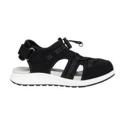 New Thrill Sandal - Black Sandaler Med Lukket Tå