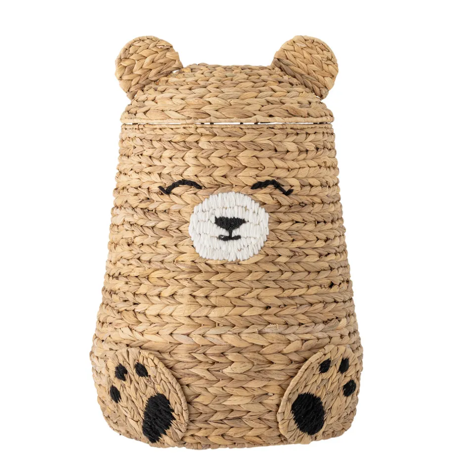 Timone Kurv m/låg, Natur, Vandhyacint Børn Kurve