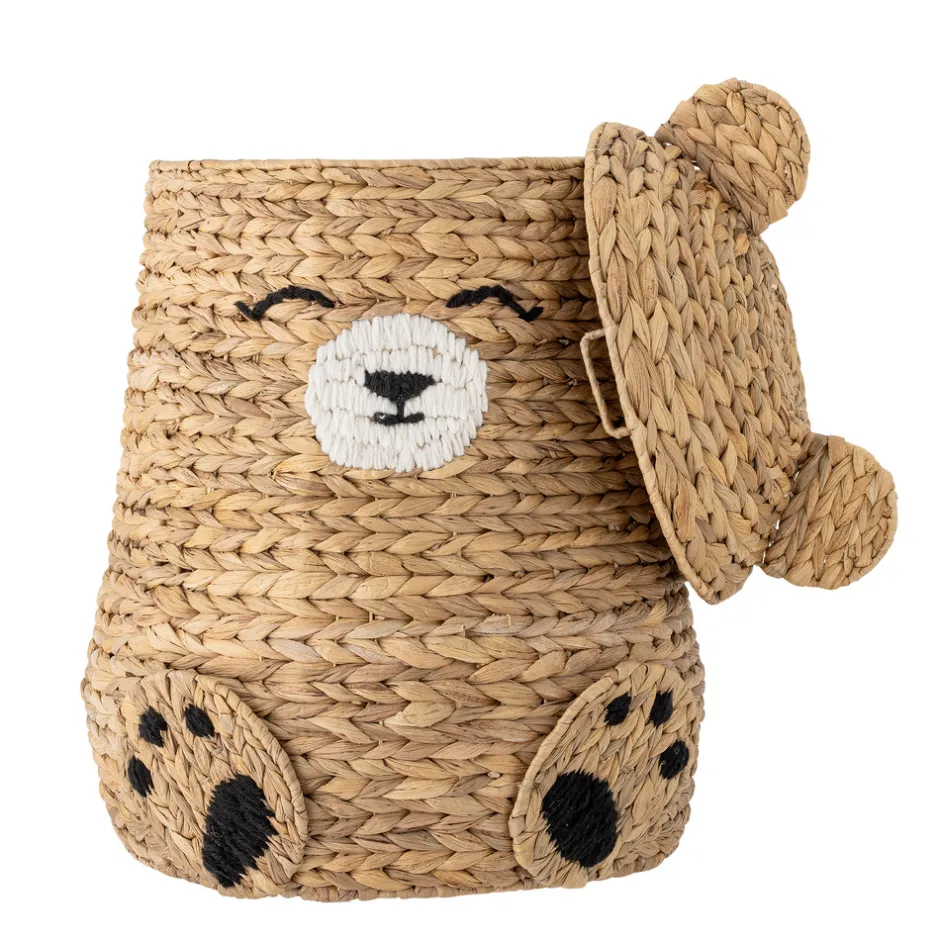 Timone Kurv m/låg, Natur, Vandhyacint Børn Kurve