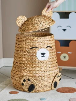 Timone Kurv m/låg, Natur, Vandhyacint Børn Kurve