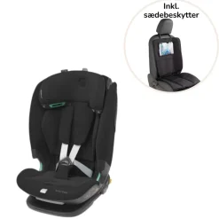 Sale Titan pro2 - authentic black inkl. 3i1 sædebeskytter Autostole 76-150 Cm (15 Mdr.-12 År)