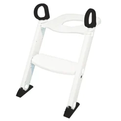 Hot Toilettræner med trappe - Hvid Potter, Toiletsæder & Skamler