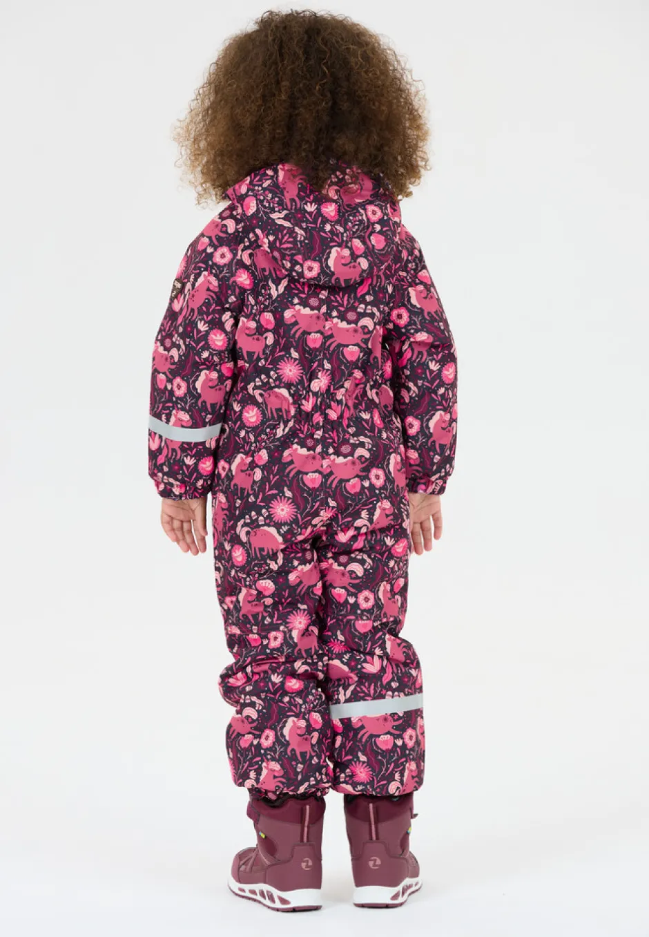 Best Tower Printet flyverdragt W-PRO 10000 - Red Violet Flyverdragter