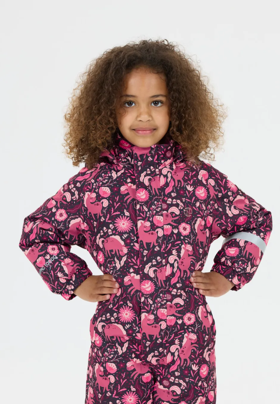 Best Tower Printet flyverdragt W-PRO 10000 - Red Violet Flyverdragter