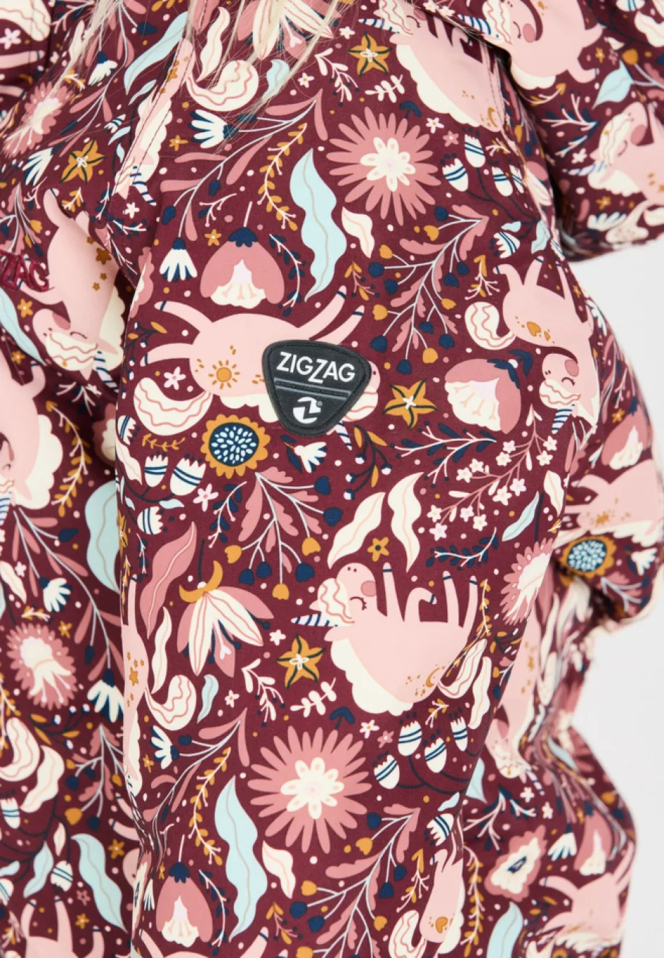 Hot Tower Printet flyverdragt W-PRO 10000 - Afterglow Flyverdragter